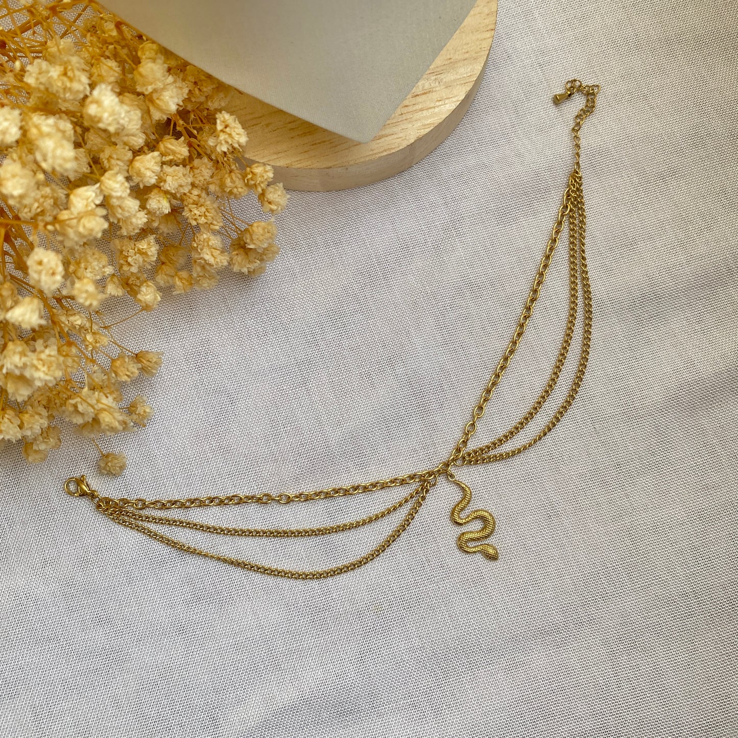 70171 Gold Plated Anklet