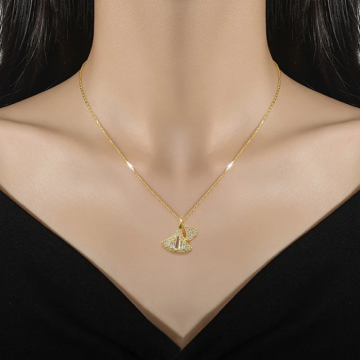 #10029 Copper Gold Plated Necklace