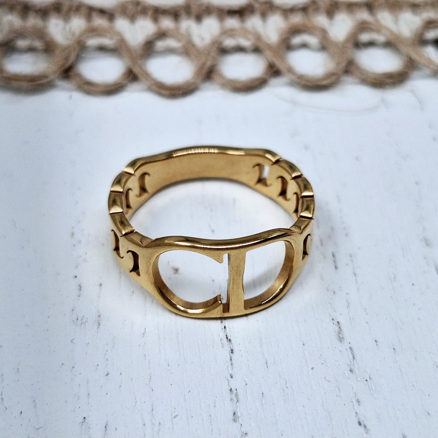 50254 Gold Plated Ring