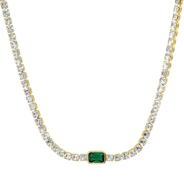 10707 Gold Plated Necklace