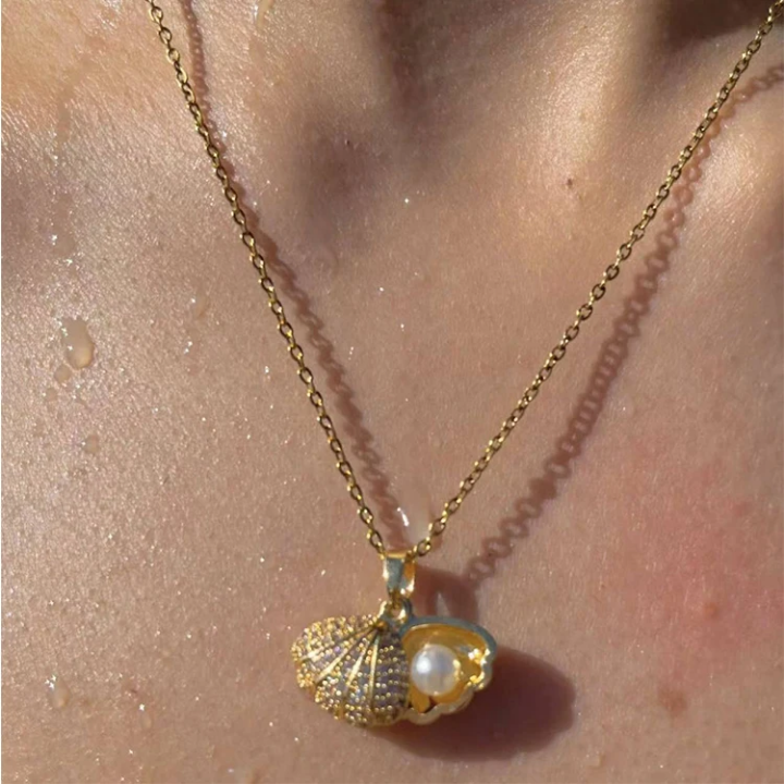 #10008 Copper Gold Plated Necklace