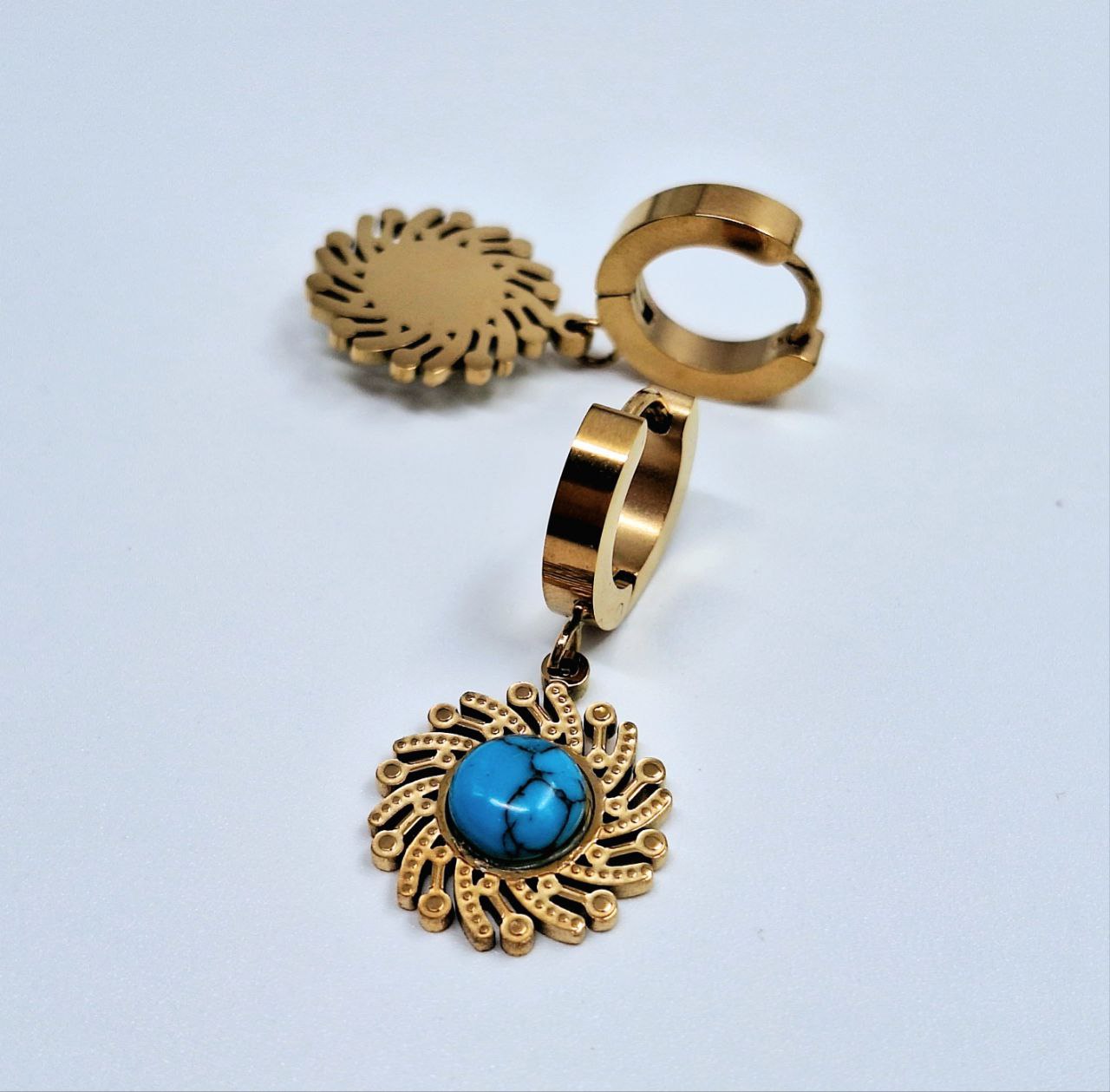 40324 gold plated Earrings