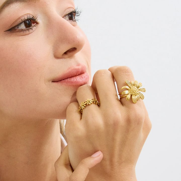 50501 Gold Plated Ring