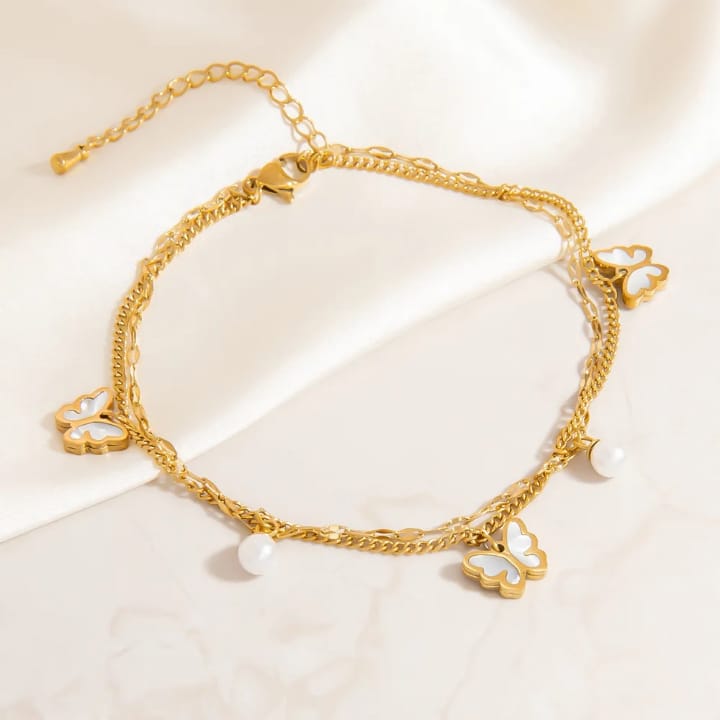 70199 Gold Plated Anklet