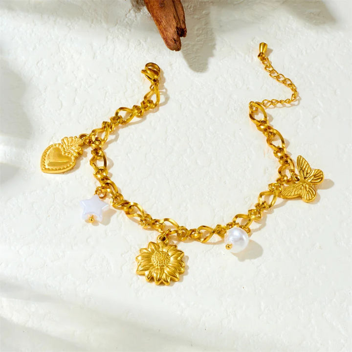 30539 Gold Plated Bracelet
