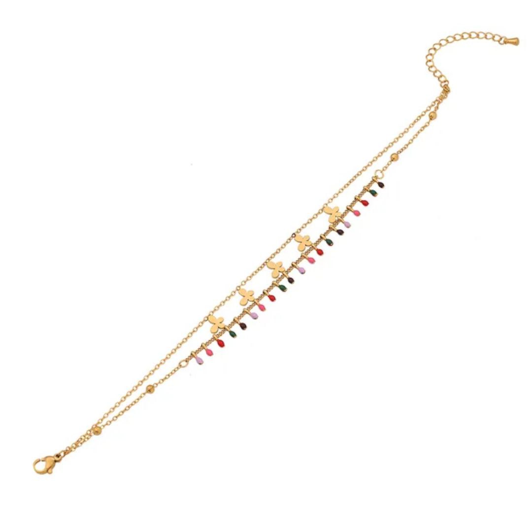 70184 Gold Plated Anklet