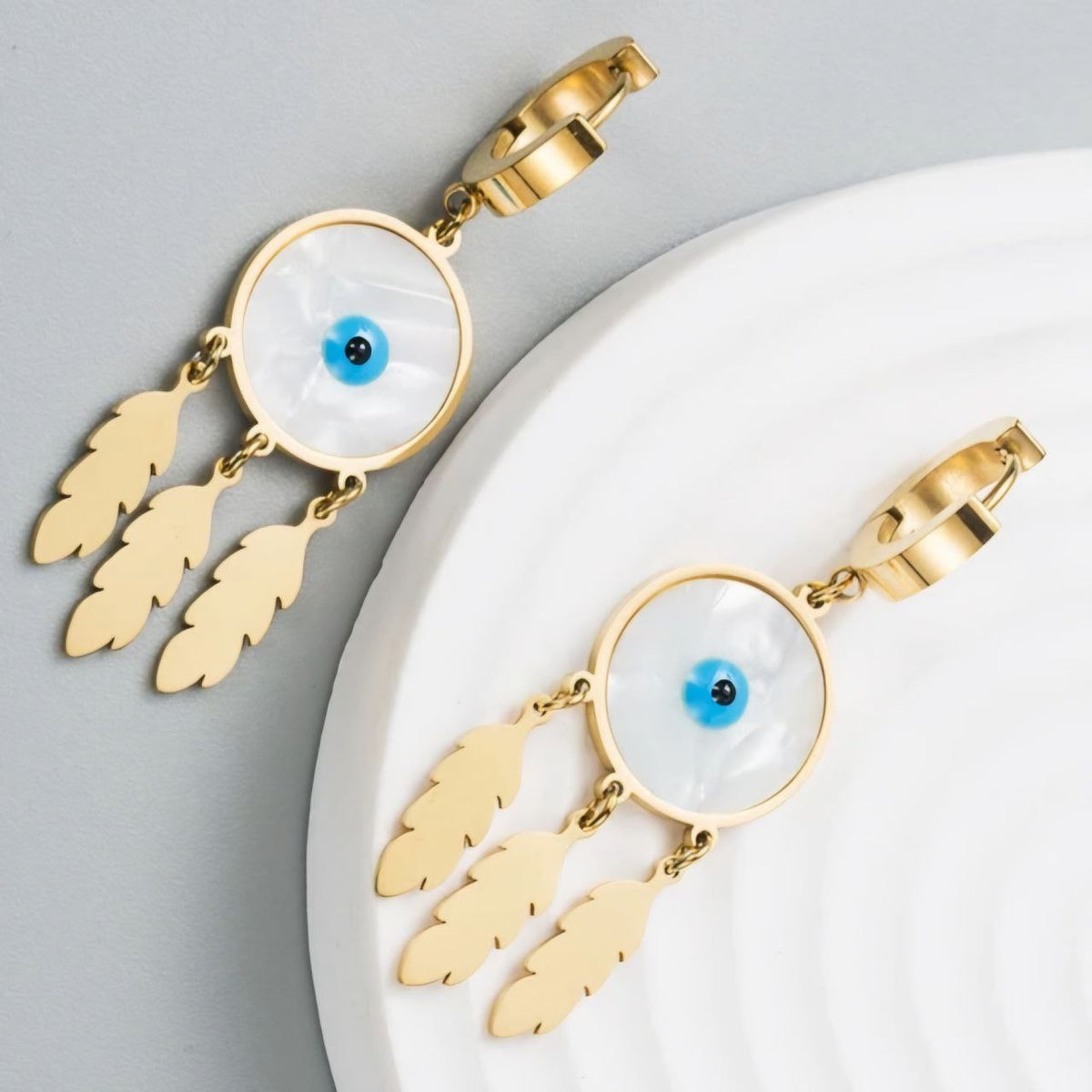 40378 gold plated Earrings