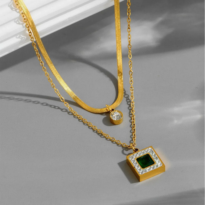10763 Gold Plated Necklace