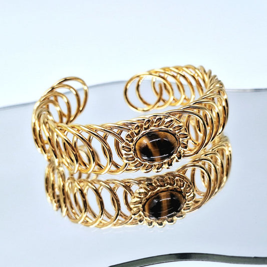 20246 Gold Plated Bangle