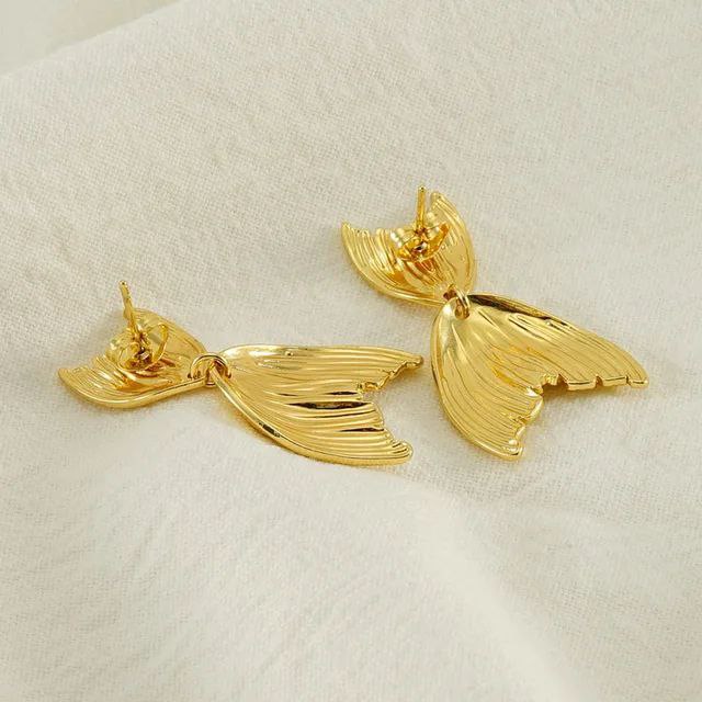 40390 gold plated Earrings