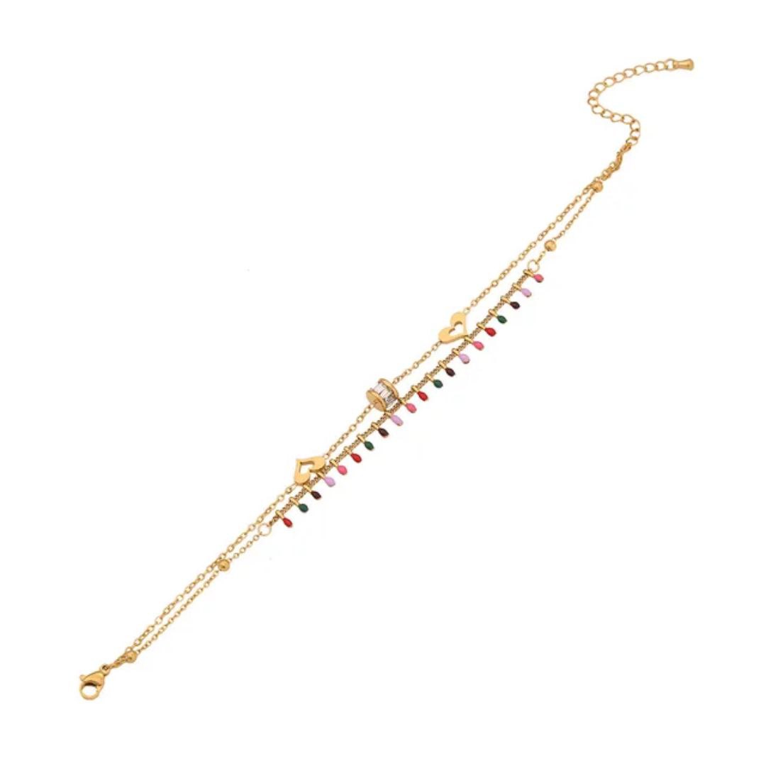 70183 Gold Plated Anklet
