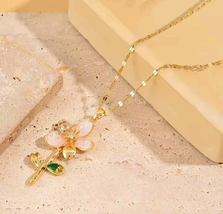 #10003 Copper Gold Plated Necklace