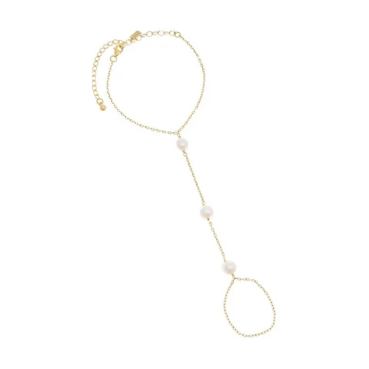 00011 Gold Plated Hand Chain