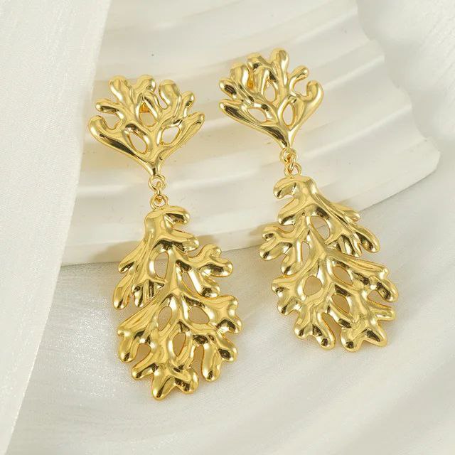 40387 gold plated Earrings