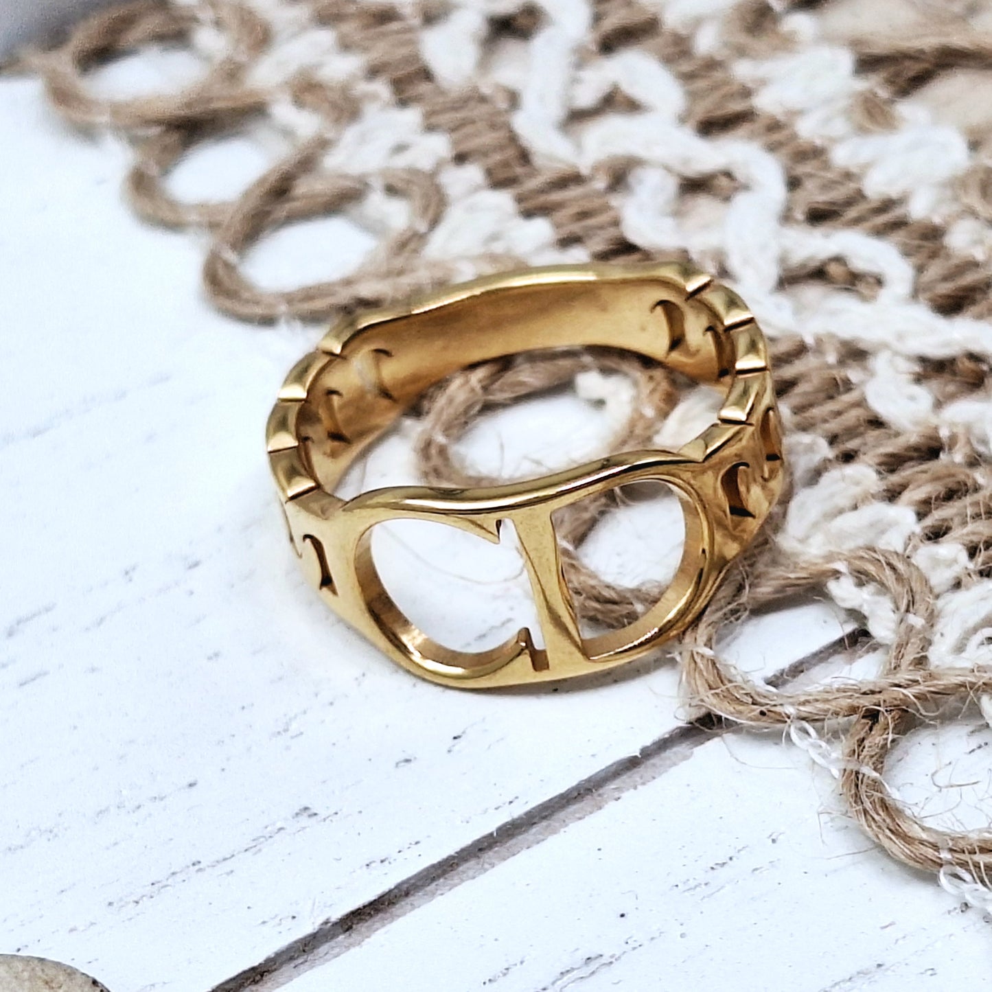 50254 Gold Plated Ring
