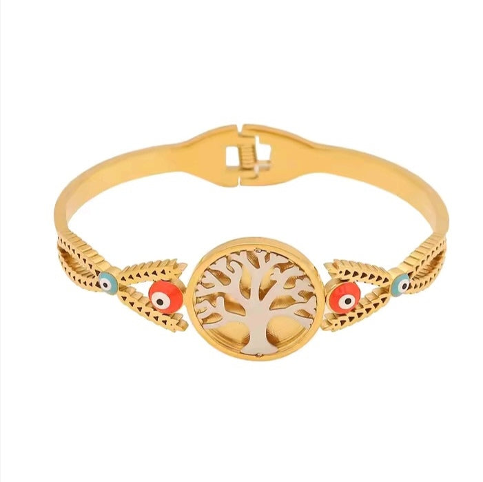20355 Gold Plated Bangle