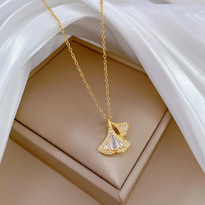 #10029 Copper Gold Plated Necklace