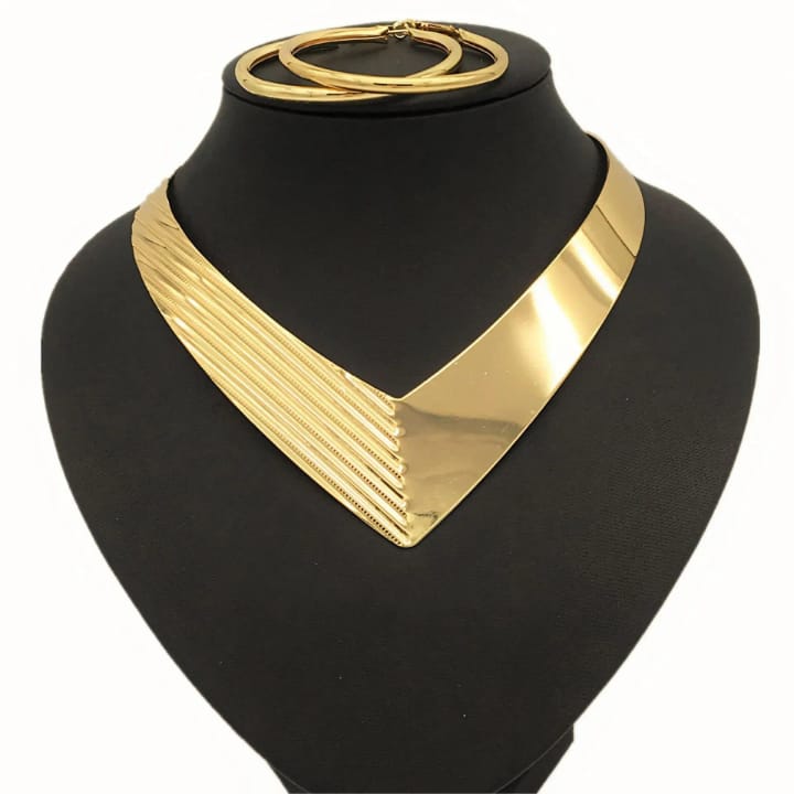 150029 Gold Plated Choker
