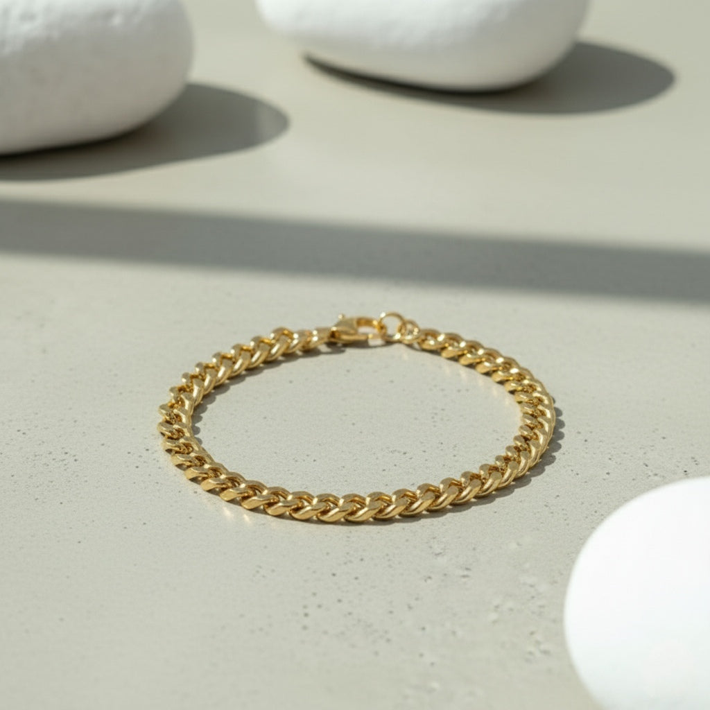 70204 Gold Plated Anklet