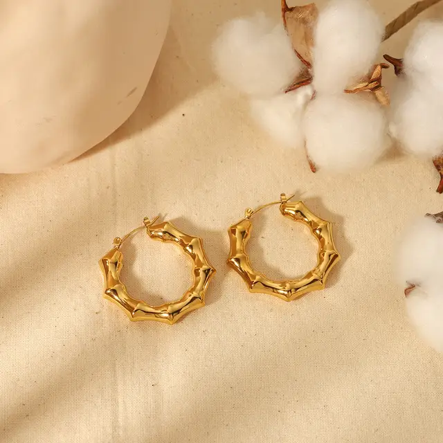 40147 Gold Plated Earrings