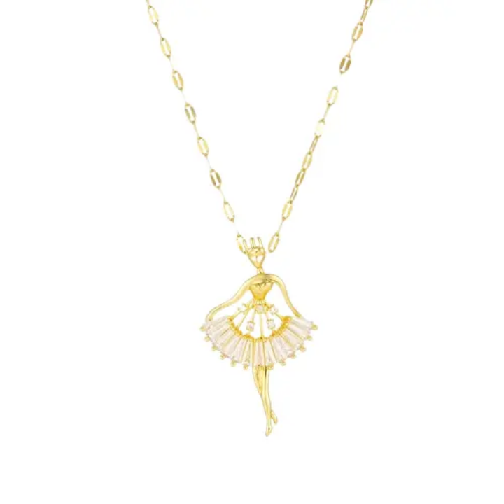 #10012 Copper Gold Plated Necklace