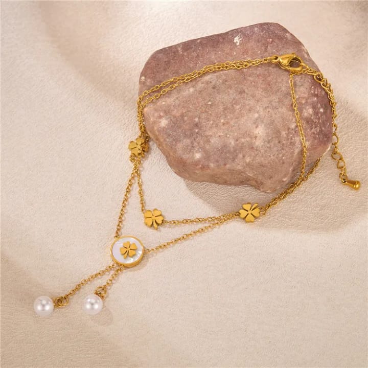 70202 Gold Plated Anklet
