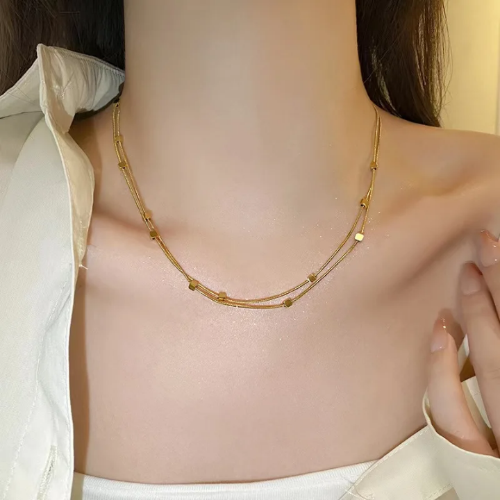 10842 Gold Plated Necklace