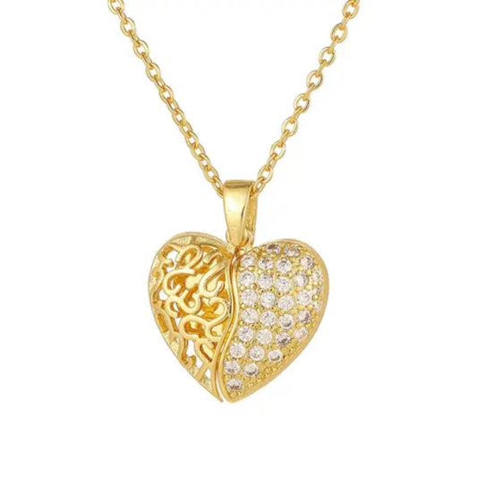 #10002 Copper Gold Plated Necklace
