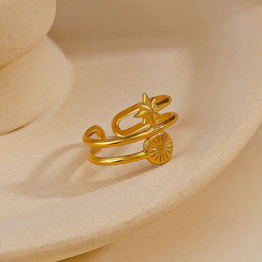 50391 Gold Plated Ring