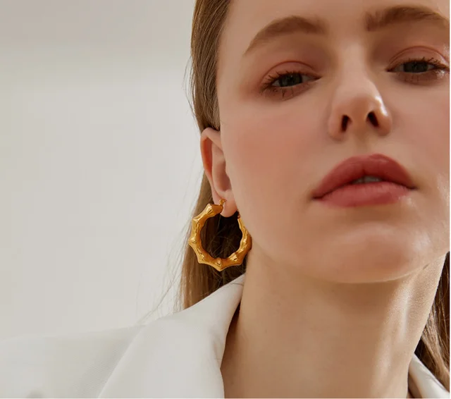 40147 Gold Plated Earrings