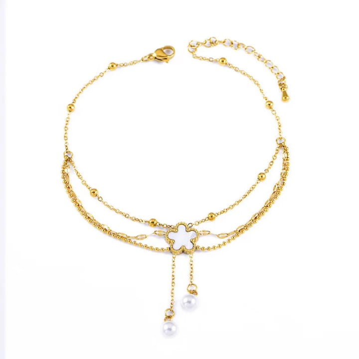 70203 Gold Plated Anklet