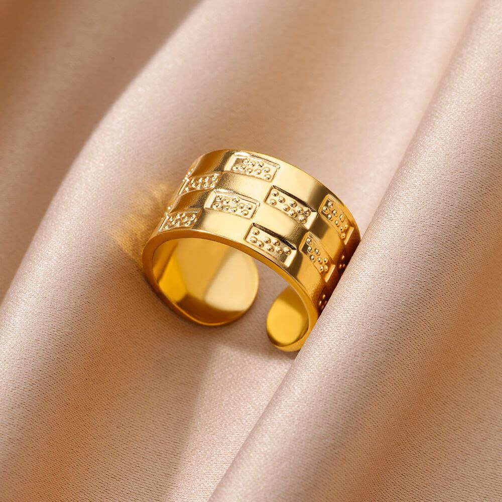 50389 Gold Plated Ring