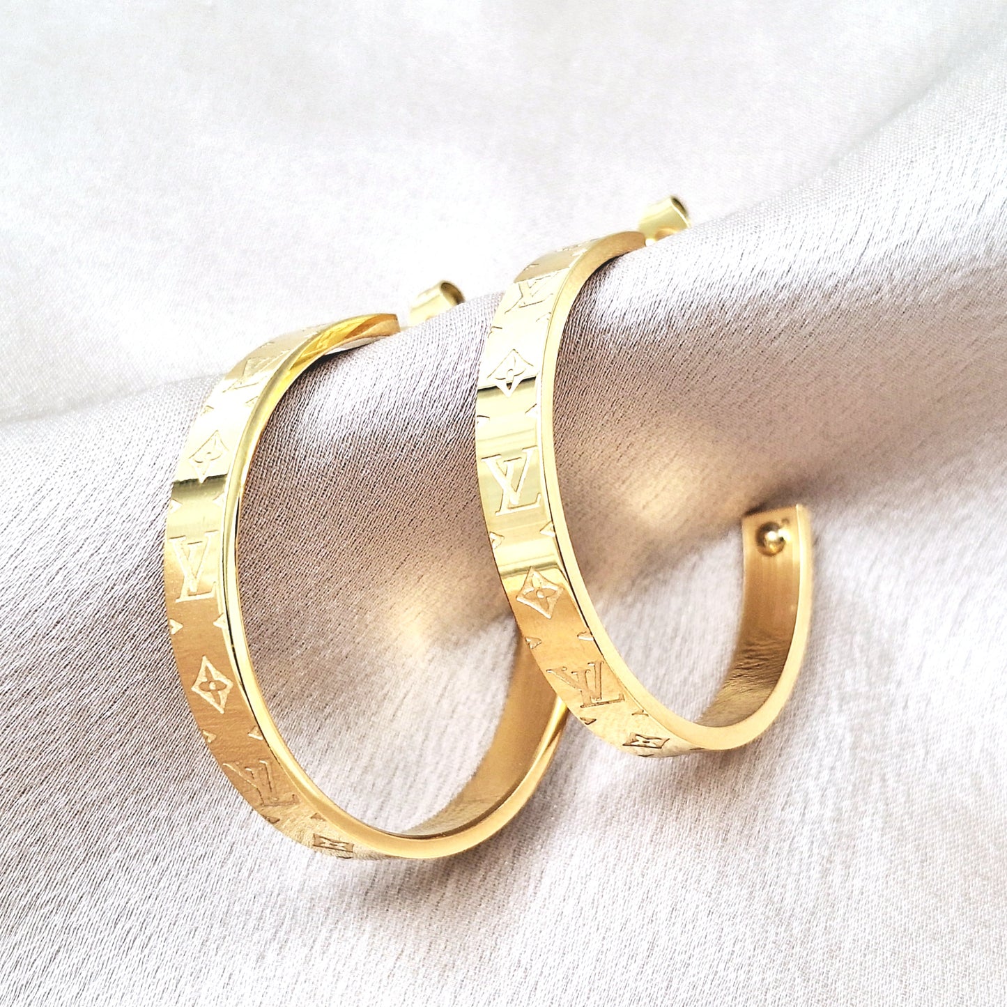 40296 gold plated Earrings
