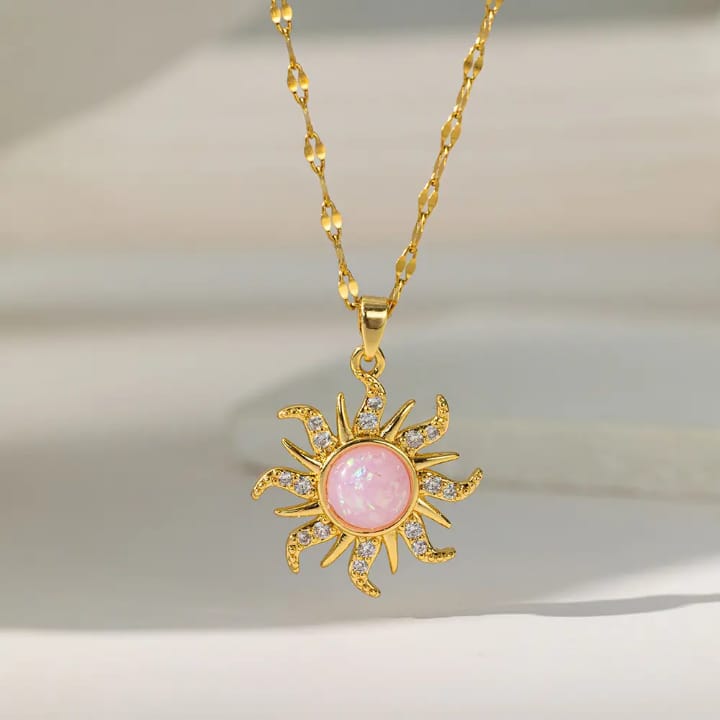 #10017 Copper Gold Plated Necklace