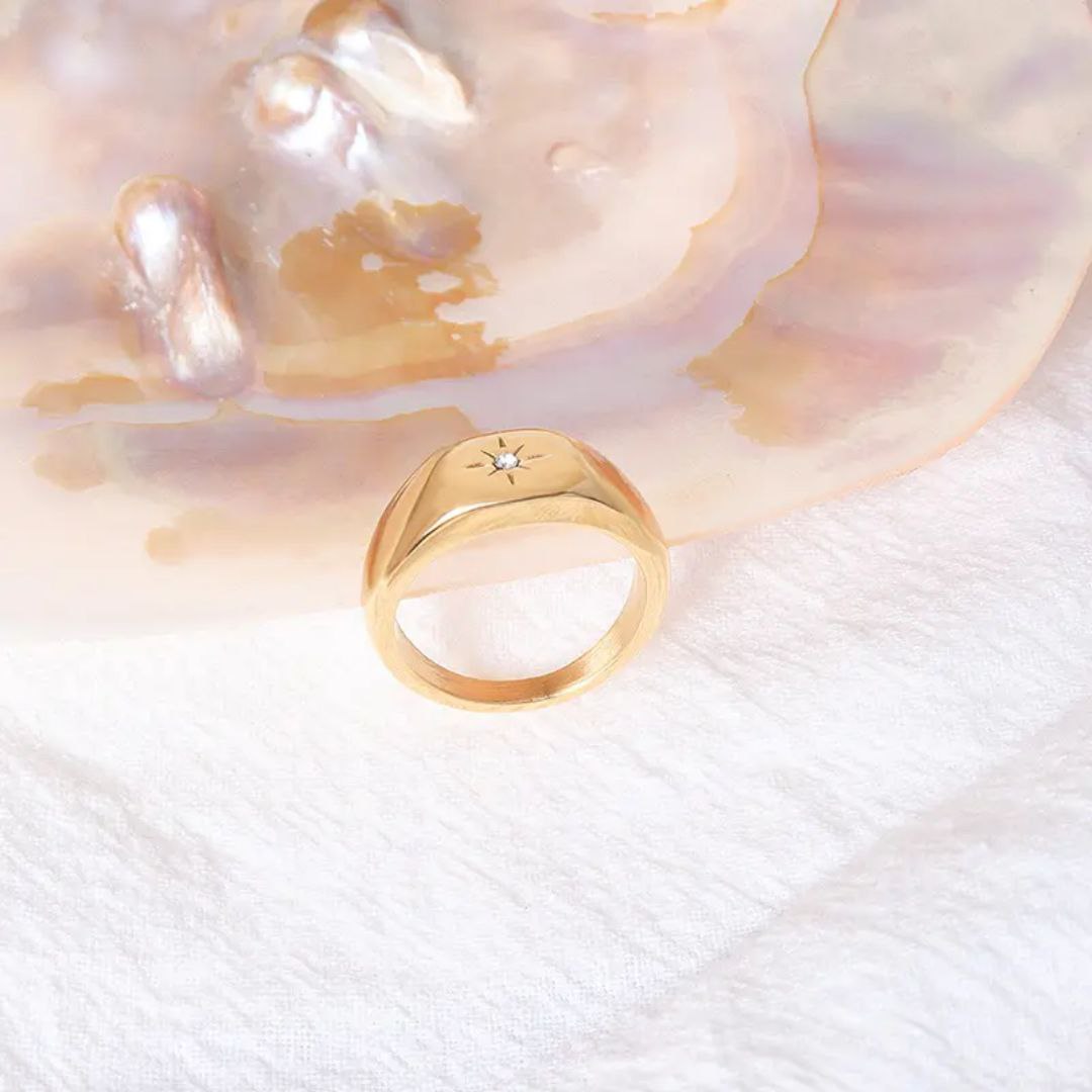 50393 Gold Plated Ring