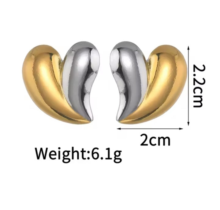 40433 gold plated Earrings