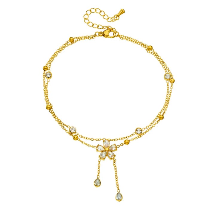70191 Gold Plated Anklet