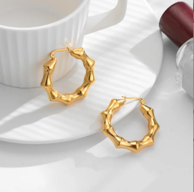 40147 Gold Plated Earrings