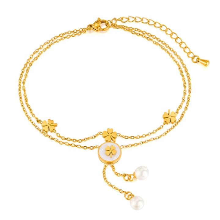 70202 Gold Plated Anklet