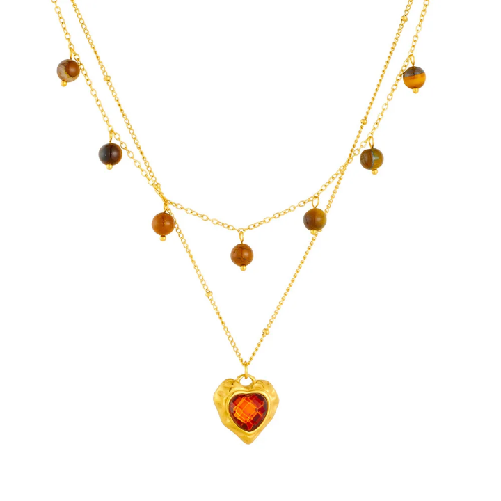 10738 Gold Plated Necklace