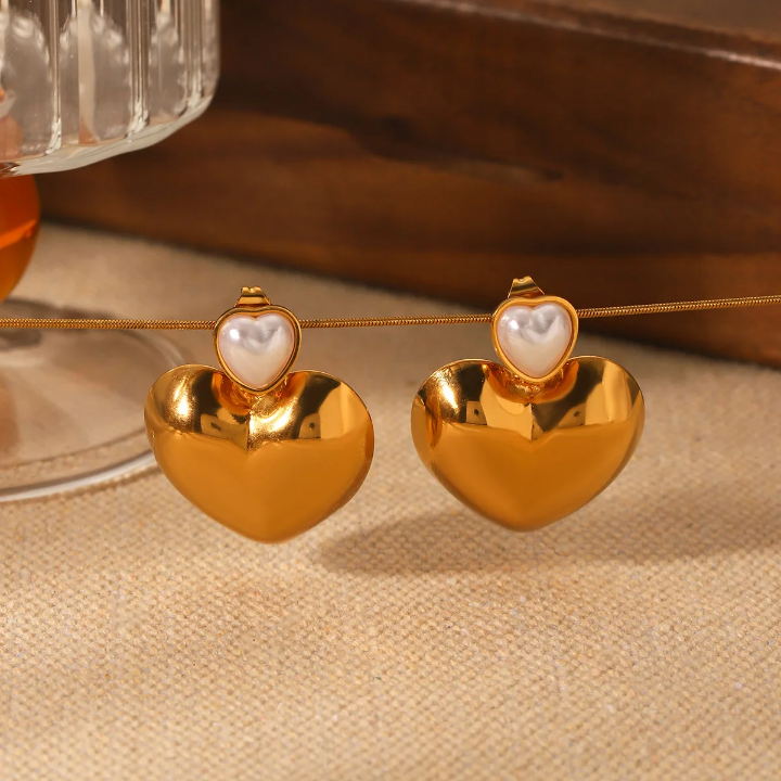 40455 gold plated Earrings