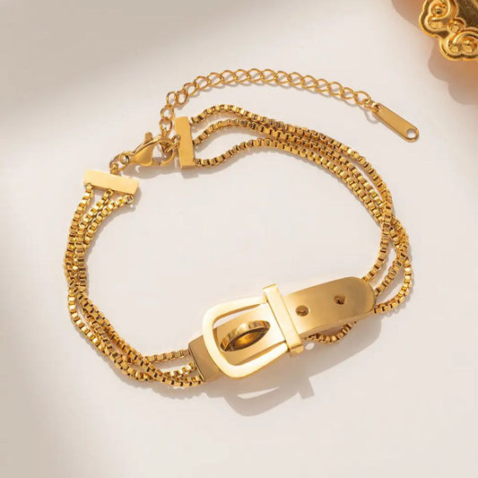30448 Gold Plated Bracelet