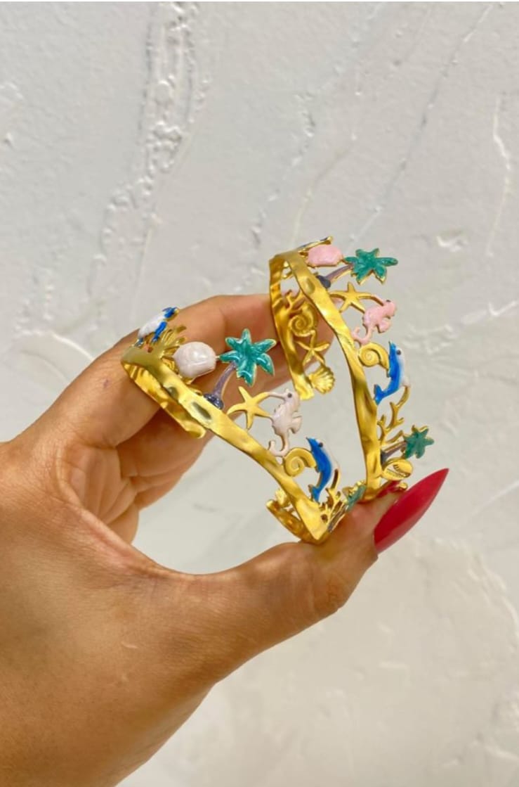 20372 Gold Plated Bangle