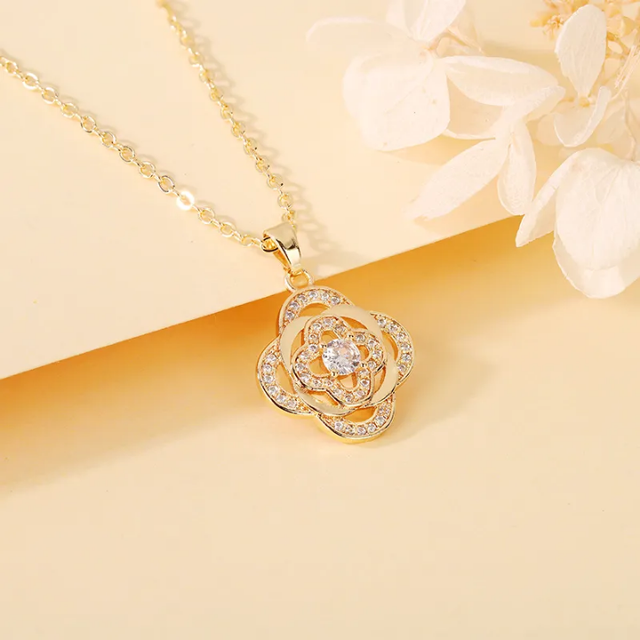 #10011 Copper Gold Plated Necklace