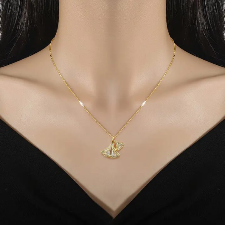 #10016 Copper Gold Plated Necklace