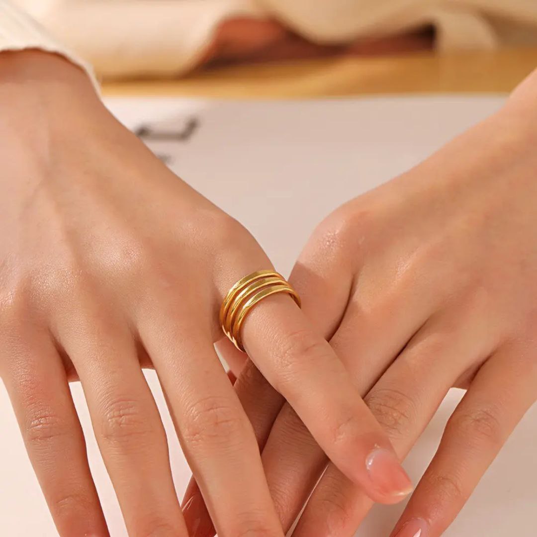 50384 Gold Plated Ring