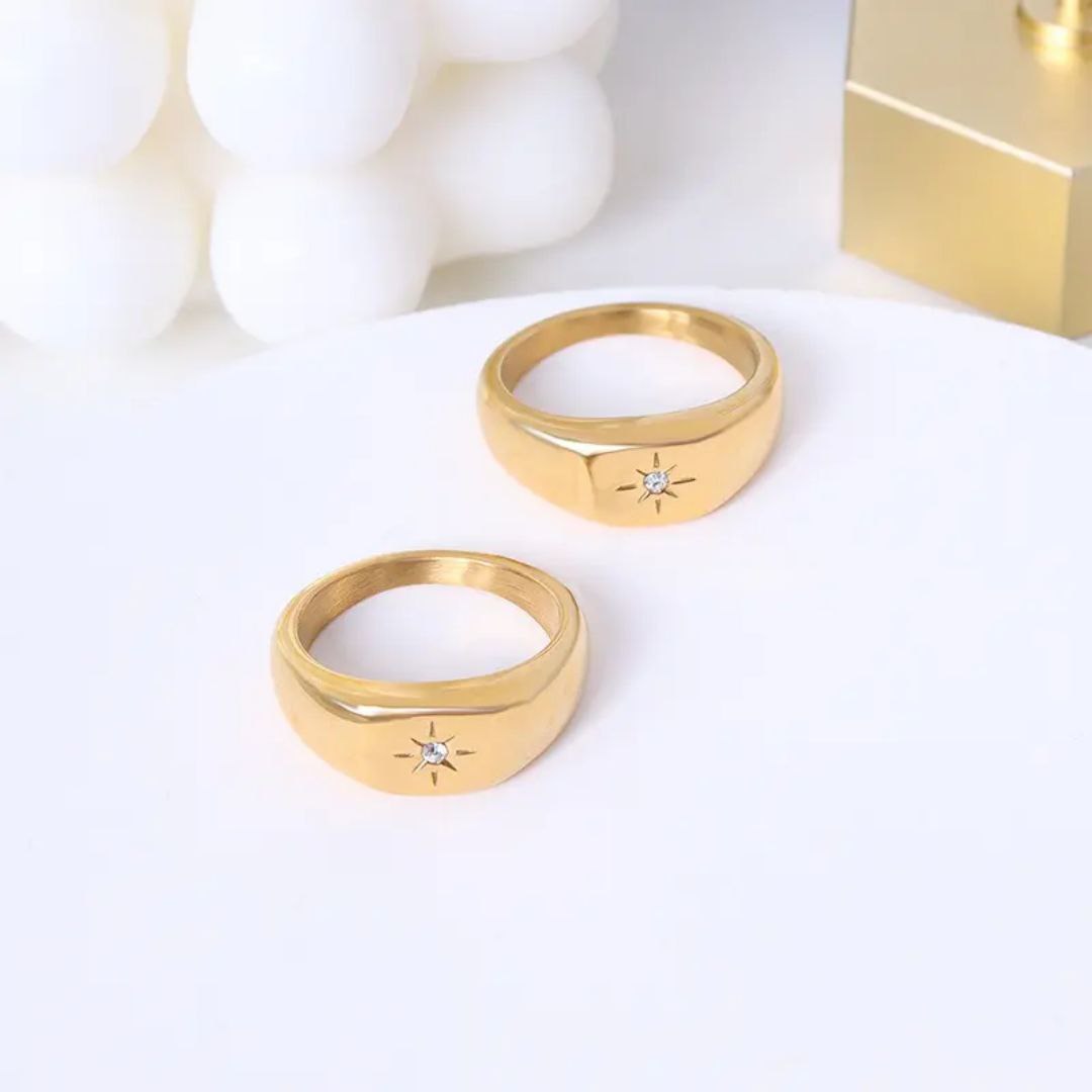 50393 Gold Plated Ring