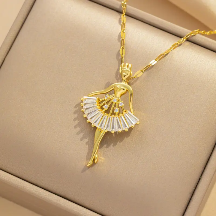 #10012 Copper Gold Plated Necklace