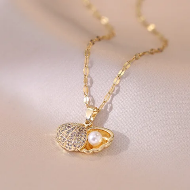 #10008 Copper Gold Plated Necklace