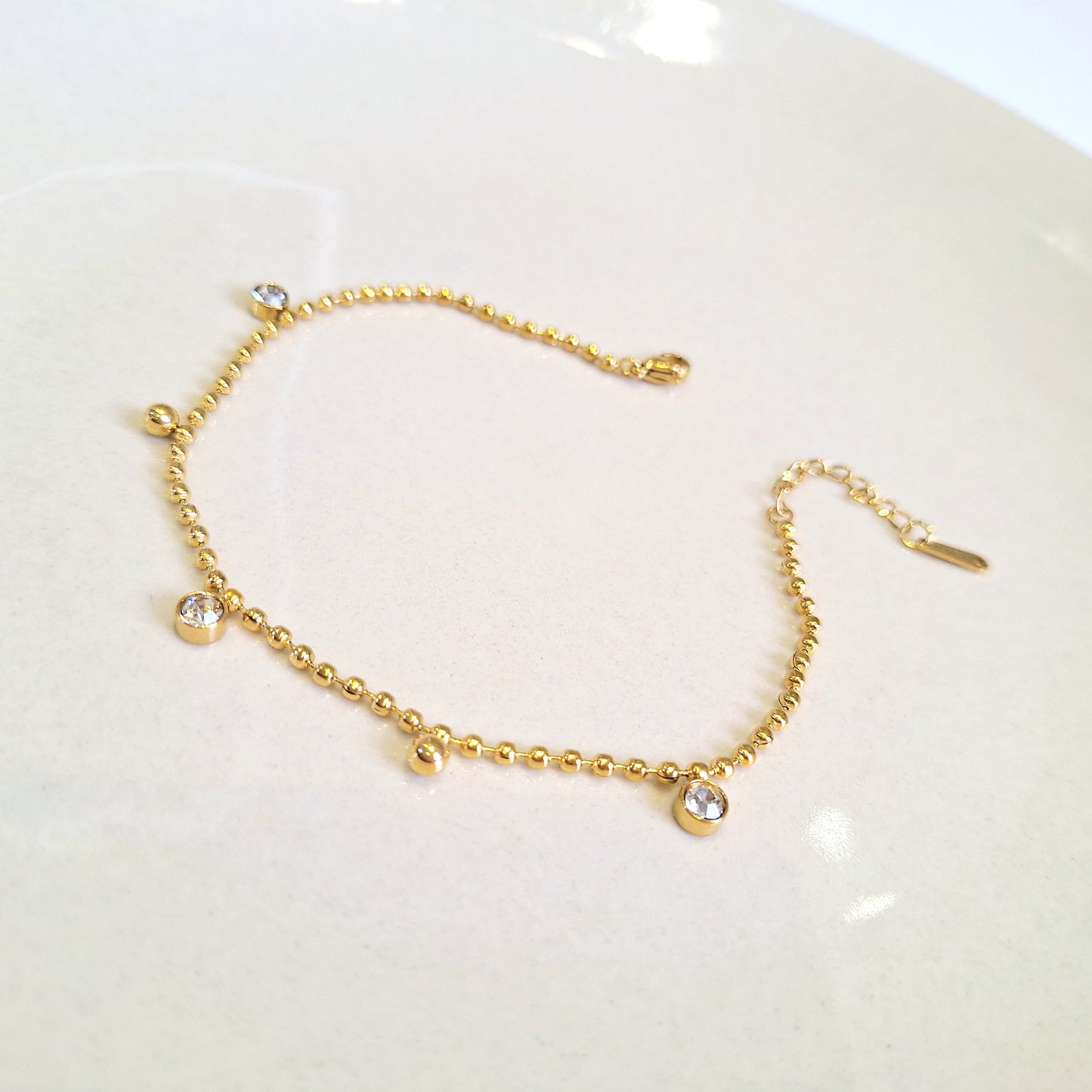 70157 Gold Plated Anklet